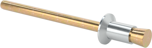 Her İki Tarafa Gömme Montajlı Kör Perçinler, 1/8" Çap, 0,177“-0,197” Malzeme Kalınlığı için