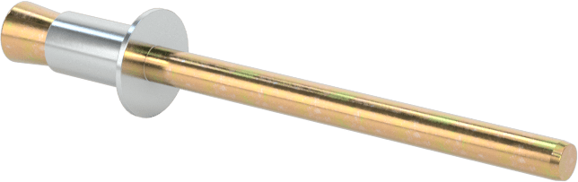 Her İki Tarafa Gömme Montajlı Kör Perçinler, 1/8" Çap, 0,197“-0,217” malzeme kalınlığı için