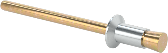 Her İki Tarafa Gömme Montajlı Kör Perçinler, 1/8" Çap, 0,197“-0,217” malzeme kalınlığı için