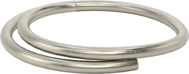 Sarmal Çatal Pimler, Çinko Kaplı Yay Çeliği, 3/8“ ila 7/16” Çatal Pim Çapı için