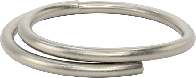 Sarmal Çatal Pimler, Çinko Kaplı Yay Çeliği, 7/16“ ila 1/2” Çatal Pim Çapı için