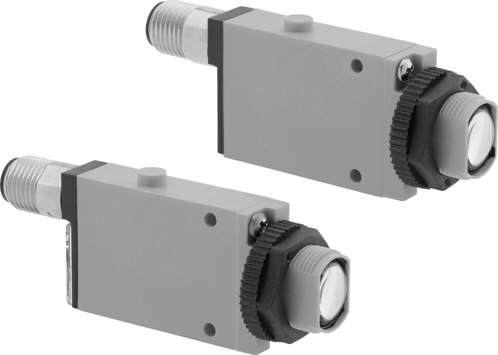 Yerden Tasarruf Sağlayan Fotoelektrik Anahtar, 3 Kutuplu Mikro 1/2"-20 UNF Fiş, Alıcı