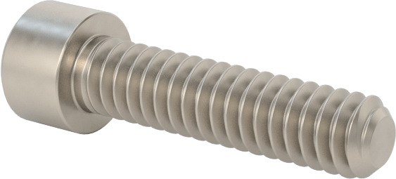 Titanyum Soket Başlı Vida, 0-80 Diş Boyutu, 1/4" Uzunluk