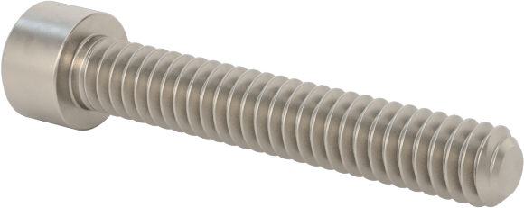 Titanyum Soket Başlı Vida, 0-80 Diş Boyutu, 3/8" Uzunluk