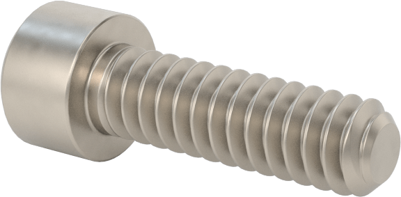 Titanyum Soket Başlı Vida, 4-40 Diş Boyutu, 3/8" Uzunluk
