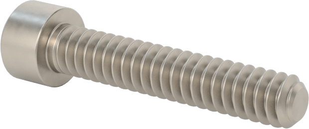 Titanyum Soket Başlı Vida, 6-32 Diş Boyutu, 3/4" Uzunluk