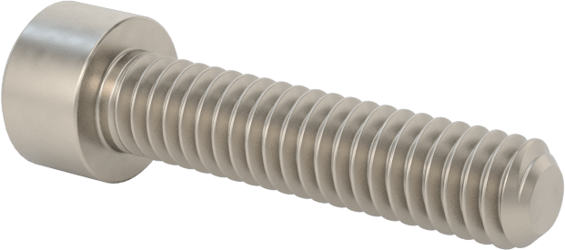 Titanyum Soket Başlı Vida, 8-32 Diş Boyutu, 3/4" Uzunluk