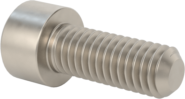 Titanyum Soket Başlı Vida, 10-32 Diş Boyutu, 1/2" Uzunluk