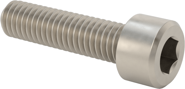 Titanyum Soket Başlı Vida, 10-32 Diş Boyutu, 3/4" Uzunluk