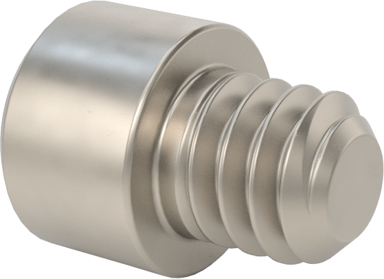 Titanyum Soket Başlı Vida, 1/4"-20 Diş Boyutu, 1/4" Uzunluk