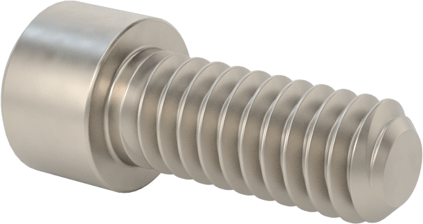 Titanyum Soket Başlı Vida, 1/4"-20 Diş Boyutu, 5/8" Uzunluk