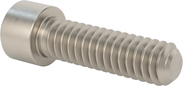 Titanyum Soket Başlı Vida, 1/4"-20 Diş Boyutu, 7/8" Uzunluk