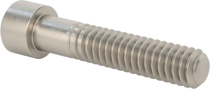 Titanyum Soket Başlı Vida, 1/4"-20 Diş Boyutu, 1-1/4" Uzunluk