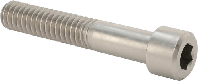 Titanyum Soket Başlı Vida, 1/4"-20 Diş Boyutu, 1-1/2" Uzunluk