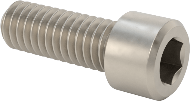 Titanyum Soket Başlı Vida, 5/16"-18 Diş Boyutu, 7/8" Uzunluk