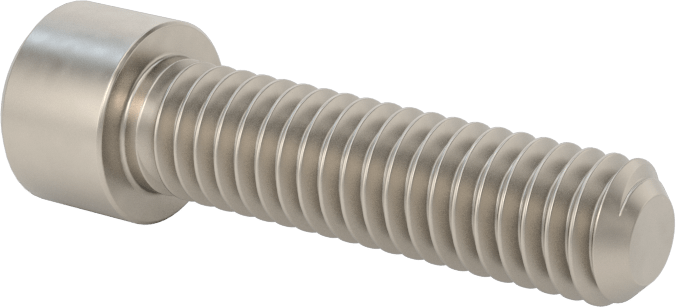 Titanyum Soket Başlı Vida, 5/16"-18 Diş Boyutu, 1-1/4" Uzunluk
