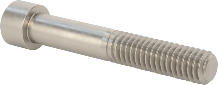 Titanyum Soket Başlı Vida, 5/16"-18 Diş Boyutu, 2" Uzunluk