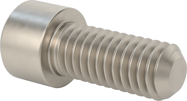 Titanyum Soket Başlı Vida, 3/8"-16 Diş Boyutu, 7/8" Uzunluk