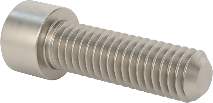 Titanyum Soket Başlı Vida, 3/8"-16 Diş Boyutu, 1-1/4" Uzunluk