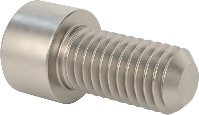 Titanyum Soket Başlı Vida, 1/2"-13 Diş Boyutu, 1" Uzunluk