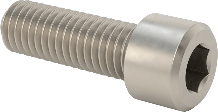Titanyum Soket Başlı Vida, 1/2"-13 Diş Boyutu, 1-1/2" Uzunluk