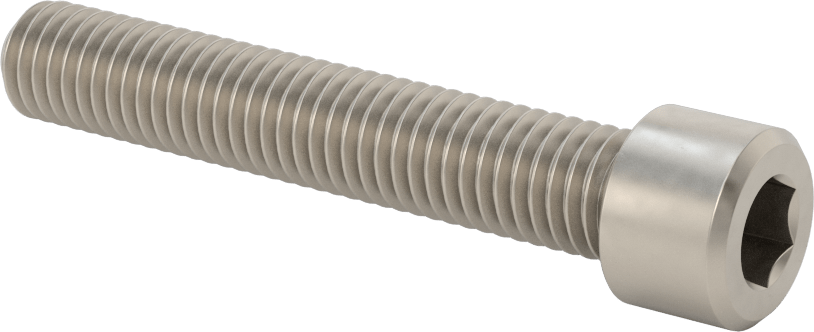 Titanyum Soket Başlı Vida, 1/2"-13 Diş Boyutu, 3" Uzunluk