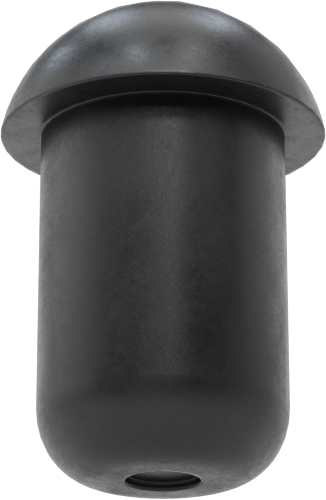 İtme Tipi Tamponlar, 9/32" iç çap için, 13/32" Sap Yüksekliği, 3/8" OD, SBR Kauçuk