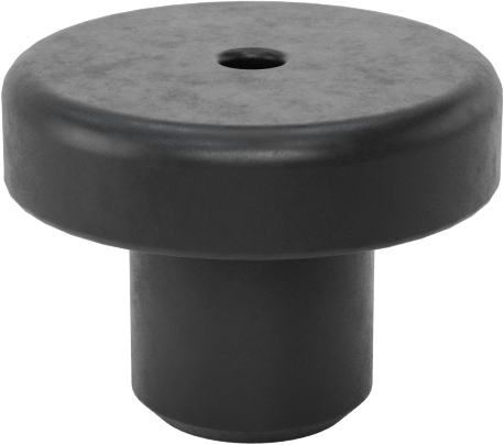 1/4" İç Çap için SBR İçi Boş Takmalı Tamponlar, 1/2" OD