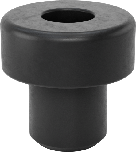 İtme Tipi Tamponlar, 3/8" İç Çap için, 3/8" Mil Yüksekliği, 5/8" OD, SBR Kauçuk