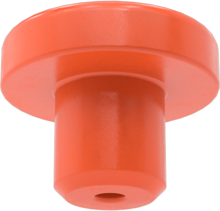 1/4" İç Çaplı Silikon İçi Boş Push-In Tamponlar