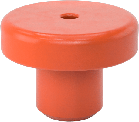 1/4" İç Çaplı Silikon İçi Boş Push-In Tamponlar