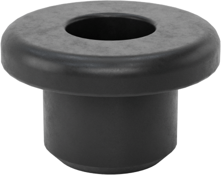 İtme Tipi Tamponlar, 15/64" İç Çap için, 11/64" Gövde Yüksekliği, 3/8" OD, EPDM Kauçuk