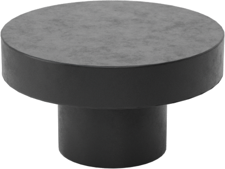 İtme Tipi Tamponlar, 1/4" İç Çap için, 3/16" Gövde Yüksekliği, 1/2" OD, EPDM Kauçuk