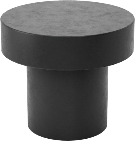 İtme Tipi Tamponlar, 5/16" İç Çap için, 5/16" Mil Yüksekliği, 1/2" OD, EPDM Kauçuk