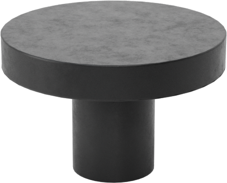 İtme Tipi Tamponlar, 3/16" İç Çap için, 1/4" Gövde Yüksekliği, 1/2" OD, EPDM Kauçuk