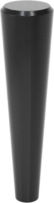 SBR Kauçuk Konik Tapa, Anma Ölçüsü B, 1/8“ ila 1/4” İç Çap için, Delik Olmadan