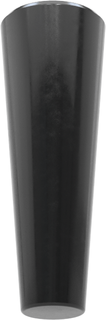 SBR Kauçuk Konik Tapa, Anma Ölçüsü C, 13/64“ ila 11/32” İç Çap için, Delik Olmadan