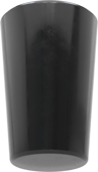 SBR Kauçuk Konik Tapa, Anma Ölçüsü 000, 3/8“ ila 27/64” iç çap için, Delik Olmadan