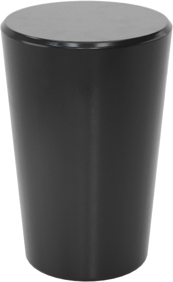 SBR Kauçuk Konik Tapa, Anma Ölçüsü 000, 3/8“ ila 27/64” iç çap için, Delik Olmadan