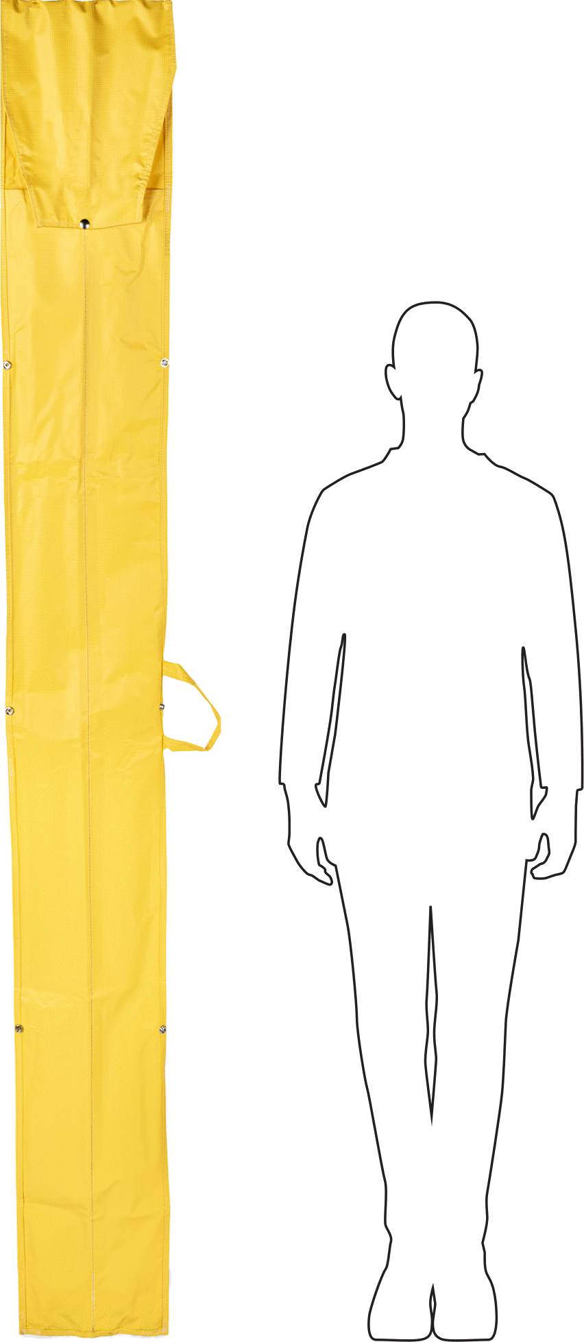 Hot Stick Bag, 87" Long x 10-1/2" Wide