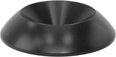 Naylon Son İşlem Pul, Yuvarlak Yüzey, M3 Vida Boyutu için, 3.2 mm ID, 14 mm OD