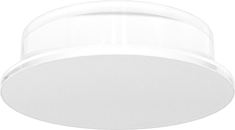 Yapışkan Sırtlı Poliüretan Kauçuk Tamponlar, 11/16" OD, 3/16" Yükseklik, Durometer 50A, Şeffaf
