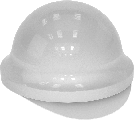 Yapışkan Sırtlı Poliüretan Kauçuk Tamponlar, 3/8" OD, 7/32" Yükseklik, Durometer 50A, Şeffaf