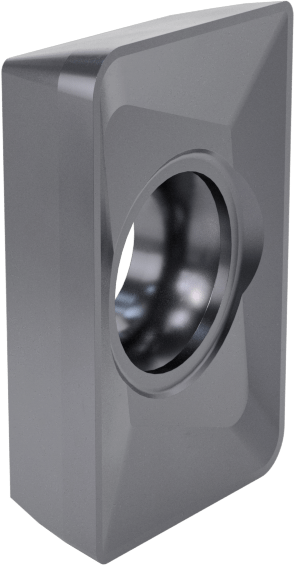 Pah Freze Ucu için Karbür Uç, Nikel için, Paslanmaz Çelik, Çelik ve Titanyum, 1/4" İç Çaplı Daire Çapı