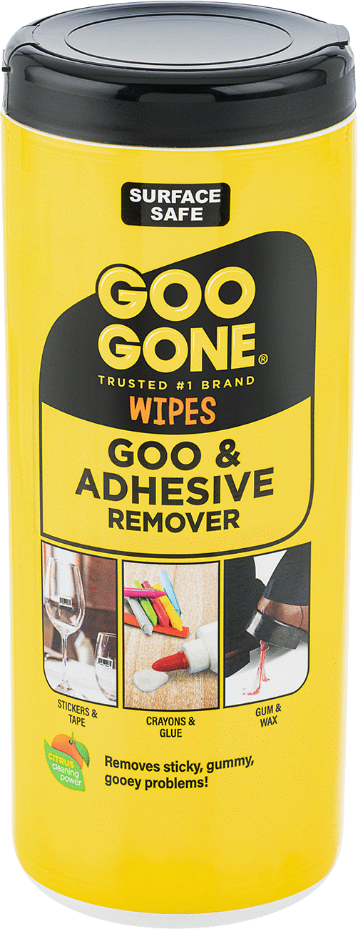 Yapıştırıcı Sökücü Mendiller, Goo Gone, Kutu Başına 24 Mendil