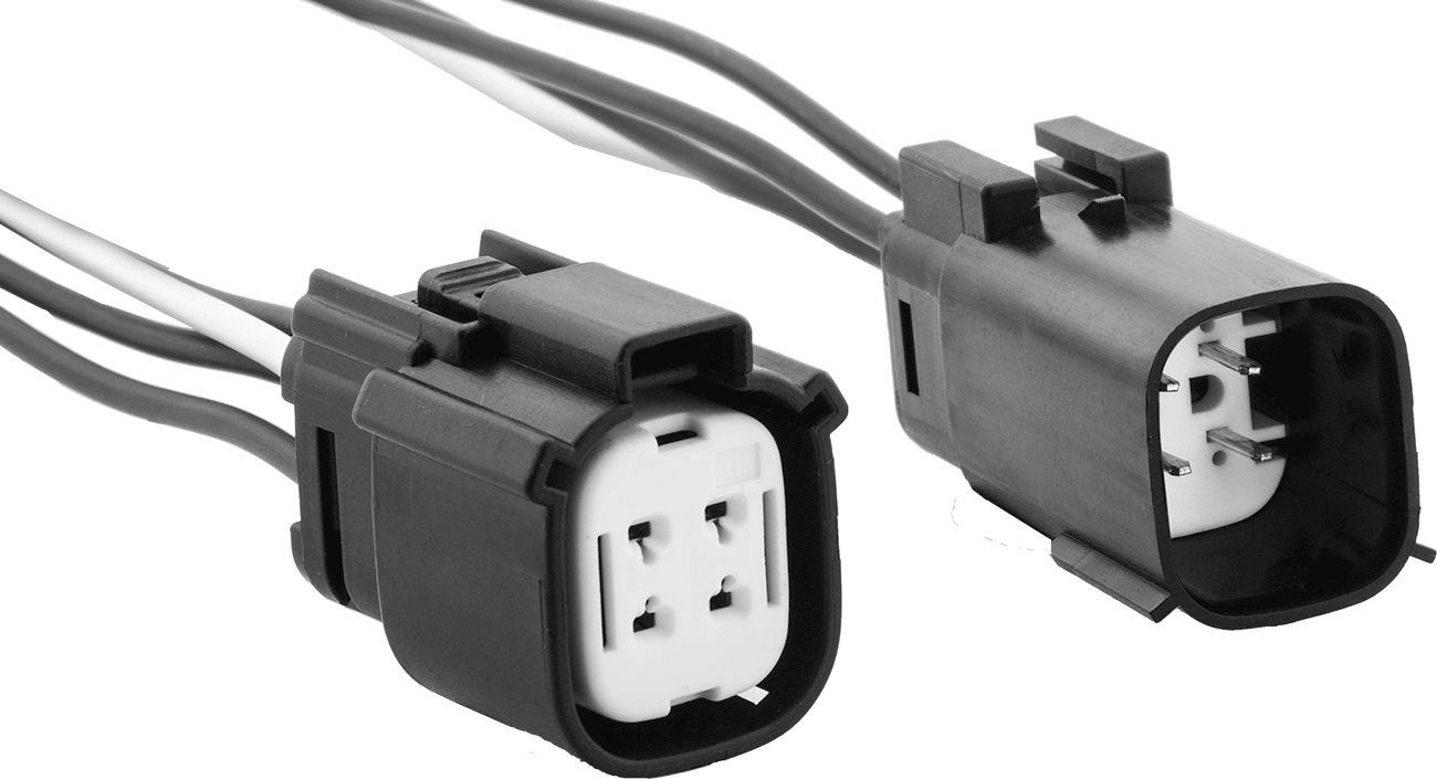 Kompakt Push-In Kontrol/Güç Konektör Seti, Molex Mx150L Fiş x Soket, 4 Kutup, 600V AC, 13 Amper