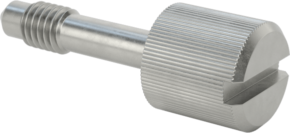 Başparmak Vidalı Başlı Sabit Panel Vidası, M3 x 0,5 mm Diş Boyutu, 13 mm Uzunluk