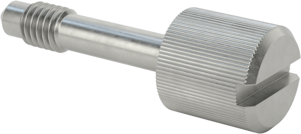 Başparmak Vidalı Başlı Sabit Panel Vidası, M3 x 0,5 mm Diş Boyutu, 14,5 mm Uzunluk