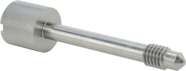 Başparmak Vidalı Başlı Sabit Panel Vidası, M3 x 0,5 mm Diş Boyutu, 22 mm Uzunluk