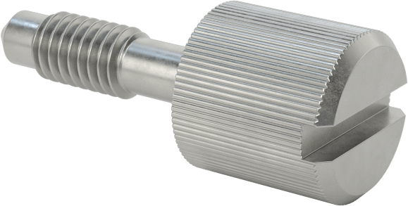 Başparmak Vidalı Başlı Sabit Panel Vidası, M3,5 x 0,6 mm Diş Boyutu, 13 mm Uzunluk